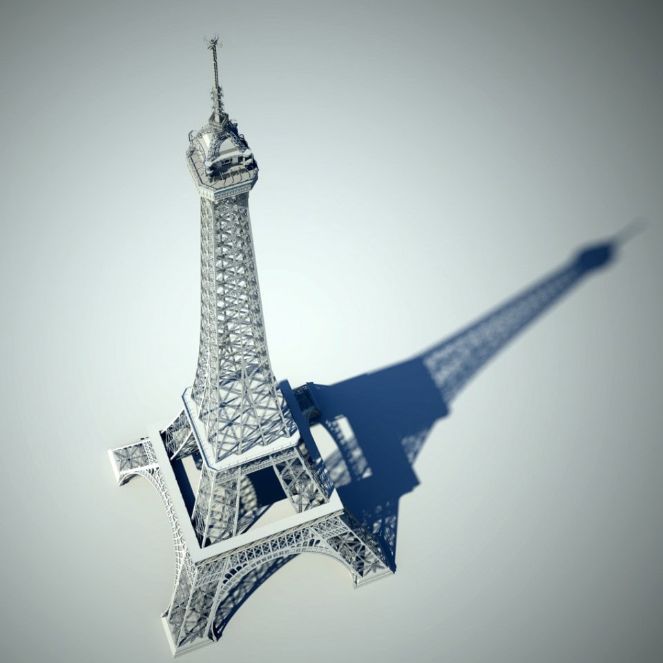 Eiffel tower shade