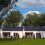 Vizualizácia rodinných domov a ich terasy – 3D exteriér